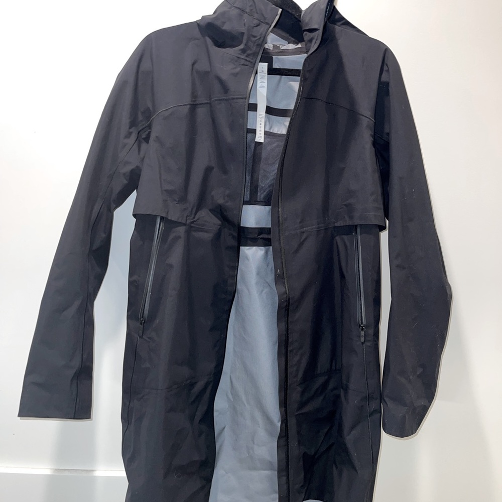 Lululemon long rain jacket